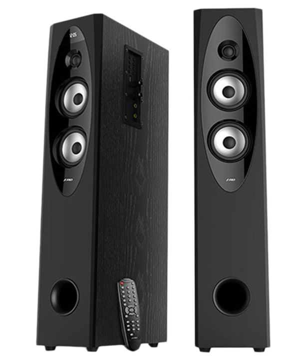 F&D T-60X Peak Power 240 W Bluetooth Tower Speaker Black 2.0 Channel