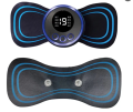 Electric EMS Neck Back Body Massager Portable Mini Massage Patch For Muscle Pain Relief Rechargeable Body and Shoulder Massager. 