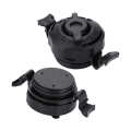 Air Valve 3 in 1 Intex Inflatable Bed Mattress Seal Cap Black. 
