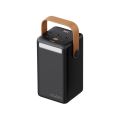 50000mAh PD 22.5W USB C Portable Power Bank with LED Display, Fast Charging, Dual Input and 4 Outputs, Compatible with Laptop, MacBook, iPhone 14, 13, 12, Samsung S20, iPad, Drone, Black. 