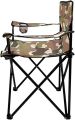 Foldable Arm Chair | Camping Chair, Folding Chairs for Adults with Armrests and Cup Holder, Lightweight Portable Beach, Perfect Caravan trips, BBQs, Picnic, Travelling. 
