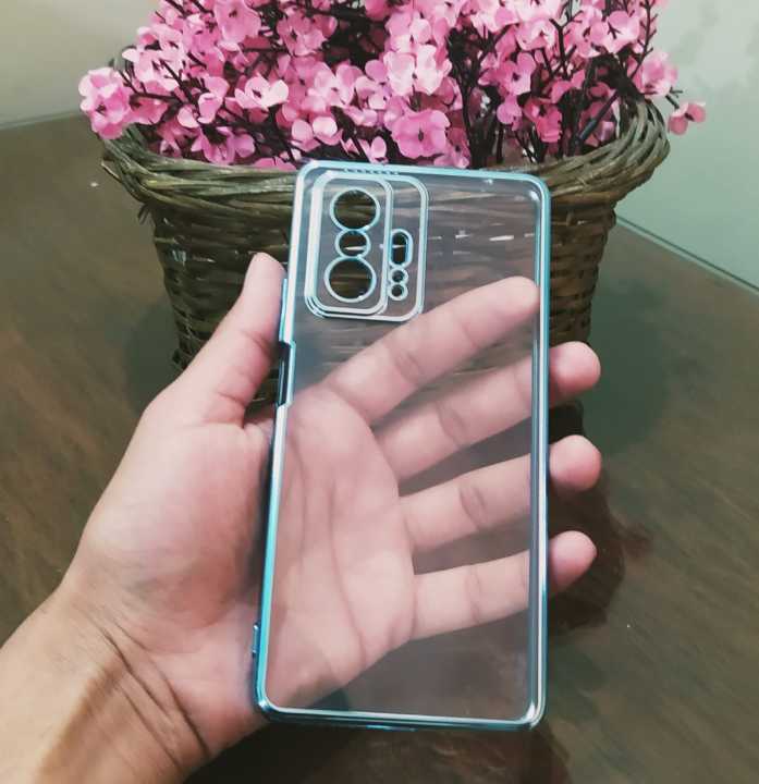 QAQS%20Xiaomi%20Mi%2011T/%2011T%20Pro%20Electroplating%20Case%20Soft%20TPU%20Ultra-thin%20Lightweight%20Case%20Back%20Cover%20-%20Image%202