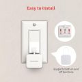 SwitchBot Smart Switch Button Pusher - Fingerbot for Automatic Light Switch, Timer and APP Bluetooth Remote Control, Works with Alexa, Google Home, IFTTT When Paired with SwitchBot Hub (White). 