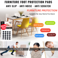 Furniture Pads, Thick Non-Slip Pad Foot Cover Self-Furniture Gripper - Stops Slide - Adhesive Pads – Protectors. 