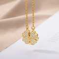 "Daraz Exclusive: Trendy Korean Heart Golden Magnetic Locket - Magnet Heart Necklace for Girls". 