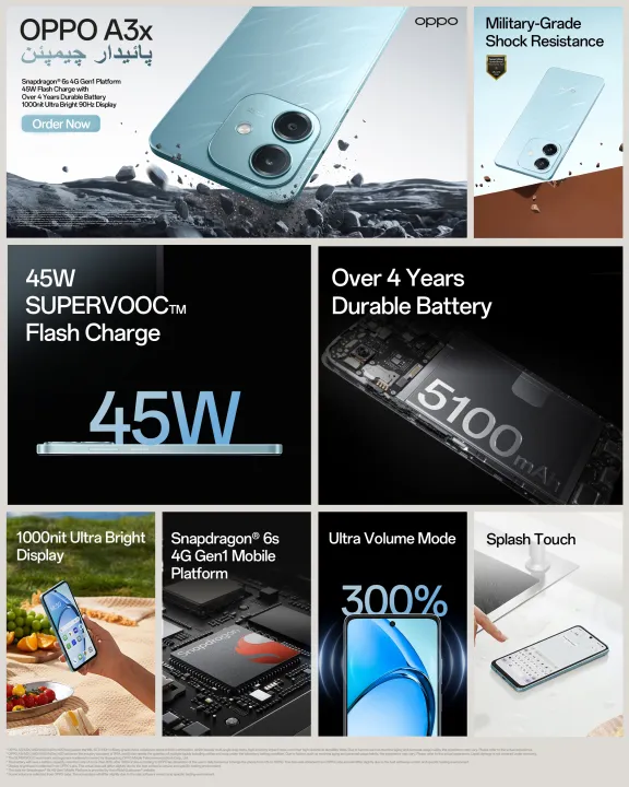 OPPO%20A3X%20%7C%204GB%20RAM%20+%2064GB%20ROM%20-%20Image%203