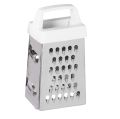 Techmanistan 4 Sided Mini Grater, Vegetables Grater, Peeler And Grater Tool, Stainless Steel Box Grater with Handle, Multifunctional Tiny Cheese Grater, Garlic Grater. 