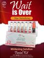 Skin Fuel Whitening Solution Facial Kit (Imported) - Cleanser,Toner,Scrub,Serum,Polish,Massage,Mask. 