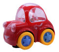Bump and Go Funny Car with 3D Lights & Music for Kids. 