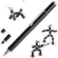 2 in 1 Magnetic Fidget Pen Toy Sculpture Building Blocks Pen Creative DIY Desktop Decoration Decompression Magnetic Touch Pen. 