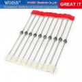 10pcs BYV27-200 SOD-57 Ultra Fast Recovery Ceramic Ball Glass Passivation Rectifier Diode. 