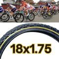 Cycle Tyre 18 inch Bicycle Cycle Mountain Bike Tire Black - 18 X 1.75 Tire  inner Outer. 