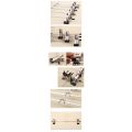 10Pcs Metal Trousers Hangers, Non-Slip Clips Hanger for Slacks Jeans Socks, Skirts Hangers with 2-Adjustable Clips. 