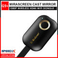 Mirascreen G9 Plus 2.4g 1080p Wireless HDMI Wifi Dongle Mirror Screen Streamer Cast for Mirroring Miracast. 