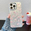 ♥Original Product+FREE Shipping+COD♥ 2024 New Summer IMD Laser Cute Flowers Floral Phone Case For iPhone 15 14 13 11 12 Pro Max anti drop phone case. 