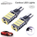 Geepact 2pcs T15 W16W LED 921 912 Super Bright 45 SMD 4014 LED Car Turn Signal Reversing Light Canbus Car Backup Stop Lights Brake Bulb White 12-24V. 
