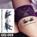 small tattoo cute letter planet sun moon compass tattoo sticker black henna tattoos water transfer body art waterproof. 