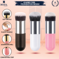 Makeup Brush Chubby Pier Foundation Brush Professional Cosmetic Makeup Brushes, Flat Cream Makeup Brushes, Foundation Tool for Blending Liquid Cream or Flawless Powder, Makeup Cosmetic Tool for Blending. 