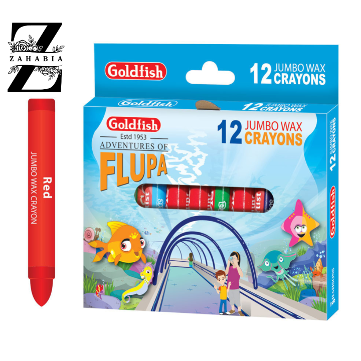 Goldfish%20Crayon%20Colors%20Jumbo%20Wax%20Set%20Of%2012%20Color%20Non%20Toxic%20Washable%20Safe%20For%20Baby%20-%20Kids%20And%20Children%20Most%20Recommended%20By%20Schools%20Pack%20of%201%20-%20Image%202
