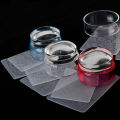 Nail Art Stamper Reusable Convenient Easy to Use Nail Tool Stamp Seal for Fingernails. 