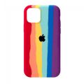 iphone 11 Rainbow Silicone Case Cover. 
