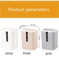 Lightweight 360 Degree Removable Shake cover Sundries Barrel Trash can Mini Small Waste Bin. 