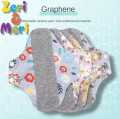 ZERI & MERI Waterproof Women Hygienic Menstrual Pads Washable Sanitary Pads Periods Pad Reusable Pads Sanitary Pads Water proof Pads Hygiene layer Cloth Pads Napkin Pads Regular Menstrual Pads Waterproof women cloth sanitary napkin menstrual pad reusable. 