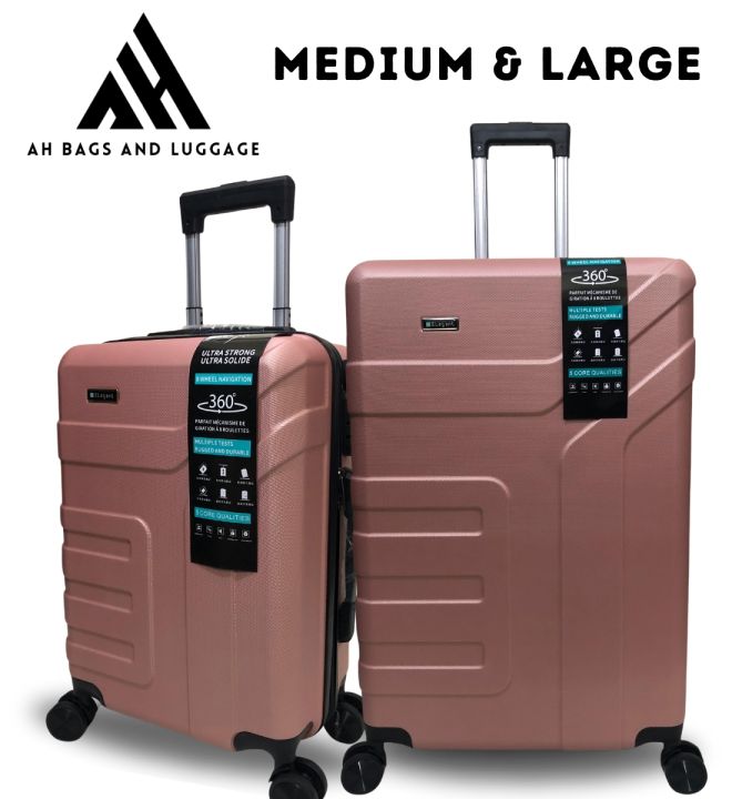 ABS%202-Piece%20Trolly%20suitcase%20Set%20(24/28)%20ABS%20Hardside%20Spinner%204%20Wheel%20Luggage%20360%20wheels%20fibre%20body%20lock%20supported%20-%20Image%202