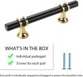 9.5 Inch Matte Black Cabinet Pulls Kitchen Cabinet Handles - Black Drawer Pulls Stainless Steel Cabinet Hardware,Door Handles for Cabinets,Cupboard, Pack Of 2, 4, 10 And 20.. 
