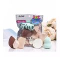 Beautious Makeup Sponges Pack of 6 Beauty Blending Sponges Cosmetic Powder Puff Facial Makeup Soft Sponges Random Colors & Shapes-Cosmetic Sponges. 