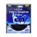 Lens Filter Hoya ND 8 Pro1 Digital Multi-coated Filter. 