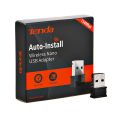 Tenda Wi-Fi Dongle N150 Mini Wireless Network USB Wi-Fi Adapter for PC Desktop Laptop Supports Windows XP/7/8/8.1/10 Driver-Free. 