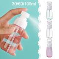 New 30/60/100ml Travel Split Bottle Reusable Empty Soap Dispenser Transparent Squeeze Bottle Travel Accessories. 