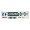 Pentel Mechanical Pencil leads Refill 2H 0.5mm C205 Hi-Polymer 100. 