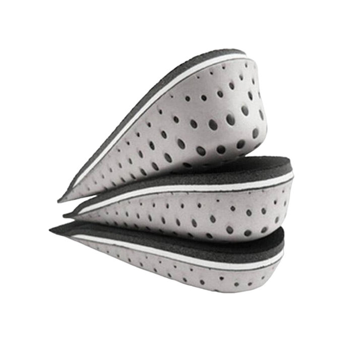 Unisex Insole Heel Lift Insert Shoe Pad Height Increase Cushion Elevator Taller