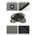 2Pcs Universal Size 25.59X14.96 Inch Car Sun Shade for Side Window with Suction Cups for Baby Kids and Pets. 