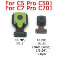 Front and Rear Back Camera For Samsung Galaxy C5 C7 C9 Pro Main Facing Camera Module Flex Cable Replacement Spare Parts. 