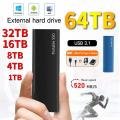 B External Hard Drive Original 1TB Portable External SSD High Speed u200b u200bExternal Solid State Drive USB3.1 Portable Drive 2T for PC. 