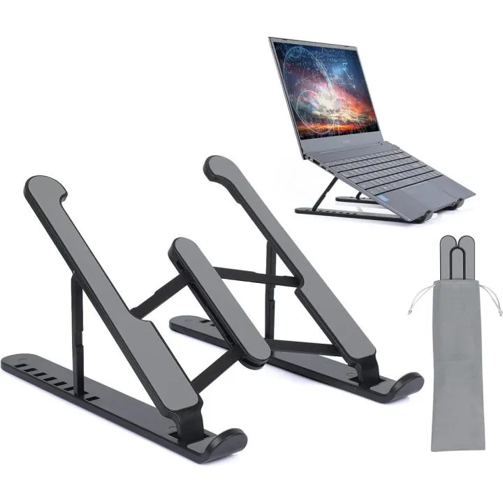 BRAINZONE%20GADGET%20%20Aluminum%20PLASTIC%20Adjustable%20Laptop%20Stand,%20Portable%20Laptop%20Riser,%20Aluminum%20Laptop%20Stand%20for%20Desk%20Foldable,%20Ergonomic%20Computer%20Notebook%20Stand%20Holder%20for%20MacBook%20Air%20Pro,%20Dell%20XPS,%20HP%20(10-17.3'')%20-%20Silver%20-%20Image%205
