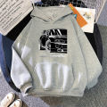 Anime Initial D Drift Hoodie Japanese Anime AE86 Hoodies Sweatshirt Print Trend Men Clothes Hip-Hop Male Crewneck Streetwear Men. 