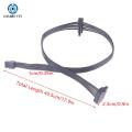 Mini 6 Pin to 2 SATA Hard Drive Cable SSD Power Supply Cable Optical Drive Power Cord for Dell Motherboard Interface. 