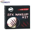 Facial Scar Wax Blood Gel Halloween SFX Special Effects Horror Makeup Kit. 