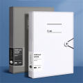 A4 File Folder Display Book 30Pages Transparent Insert Paper Document Organizer Bag Office School Supplies Stationery. 