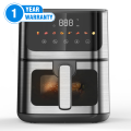 Air Fryer - Phillips Air Fryer Large Size - Full Digital Panel Imported - See through and Large Capacity | Air fryer - Made in Holland - Air Fryer | Oil Free Cooking - 1 Year Warranty - Airfryer  | Healthy Kitchen Appliance | Latest Model - Air Frier. 
