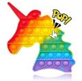 Pop it fidget toy stress reliever", the different designs available butterfly | Horse | Dinosaur | Heart Shape | Square Shape design big size butter fly pop it random shape would be dispatched. 
