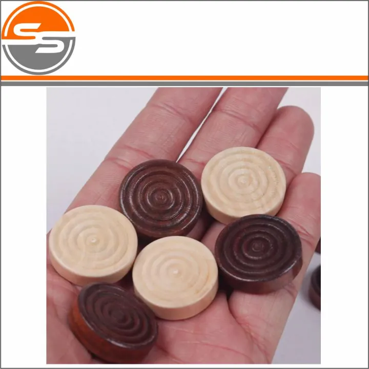 Wooden%20Checkers%20Pieces%20Backgammon%20Pieces%20for%20Traditional%20Games%20Parts%20Family%20Party%20Supplies%20-%20Image%202