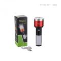 T58D New Arrival Aluminum Plastic Rechargeable Flashlight with Tube+3W Aluminum Lamp Head 18650 Lithium Battery 1200mAh 4 Step Switch USB Charging Wire. 