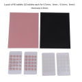 40PCS Esports Tiger ICE Mouse Skates Feet DIY Universal Dot Mouse Glides Rounded Rounded Edges Eatop. 
