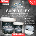 Roof Guard Chemicals, Super Flex Chemical, 500gm, Waterproofing Chemical, Waterproofing Sealant, Leakage Control Chemical, Waterproof Paint, Anti-leakage, Leakage Control, Hydra Sealant, Waterproof Agent, Waterproof, Waterproofing, Sealant. 