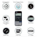 CASI0 Scientific Calculator ClassWiz fx-991EX with 552 Functions in 1 | Best Calculator for High Class Students and Professionals | Fast Delivery | Comes with a Slide on case and a User Manual | Engineering Calculator. 